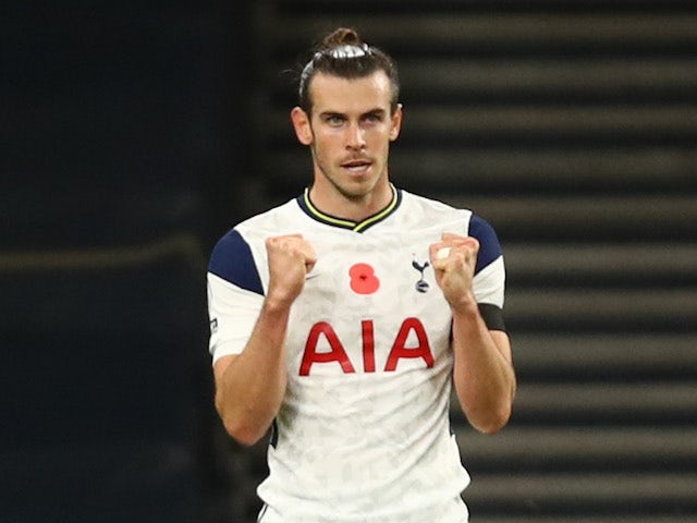 Tottenham Hotspur's Gareth Bale in action against Brighton & Hove Albion in the Premier League on November 1, 2020