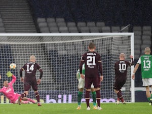 Liam Boyce's extra-time penalty sends Hearts into Scottish Cup final