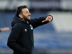 Huddersfield Town manager Carlos Corberan pictured in October 2020