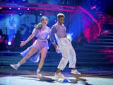 Nicola Adams and Katya Jones on Strictly Come Dancing week two on October 31, 2020