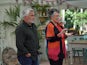 Prue Leith and Paul Hollywood on The Great British Bake Off