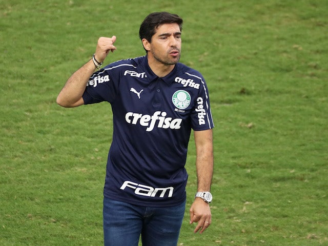 Palmeiras head coach Abel Ferreira pictured on November 8, 2020