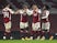Arsenal's players celebrate an own goal during the Europa League clash with Molde on November 5, 2020