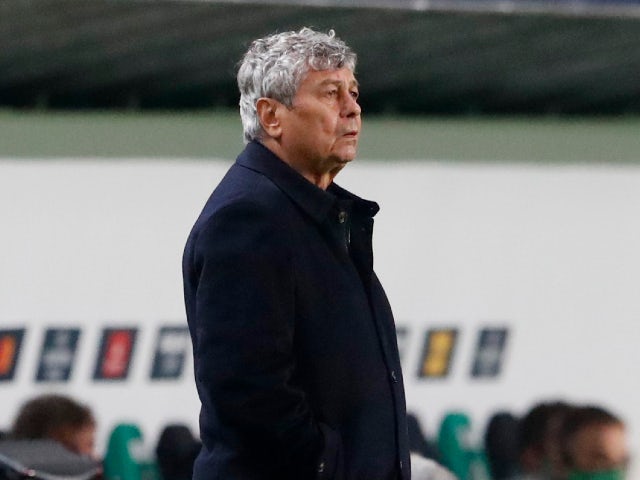 Dynamo Kiev manager Mircea Lucescu pictured in October 2020