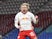 Emil Forsberg celebrates scoring for RB Leipzig on November 4, 2020