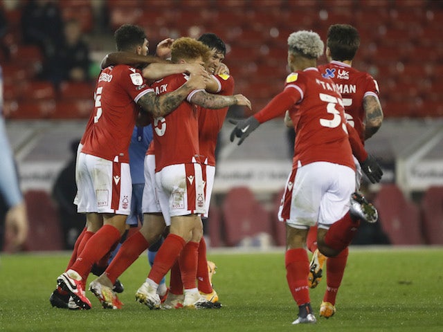 Result: Lyle Taylor nets late penalty as Nottingham Forest beat Coventry City