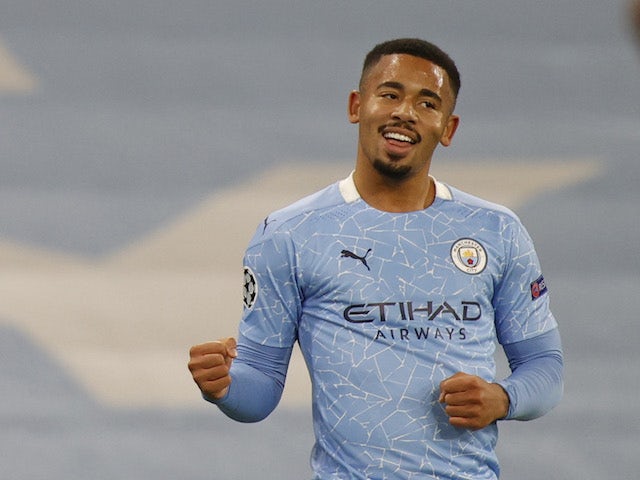 Gabriel Jesus in line for start at Liverpool as Aguero misses out