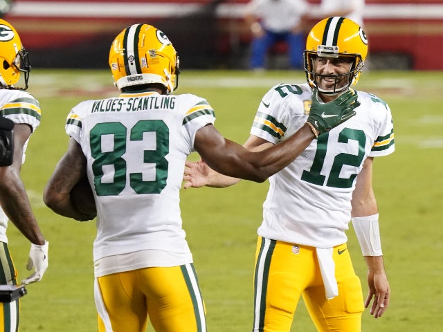 Result: Aaron Rodgers stars as Packers overcome injury-hit 49ers ...