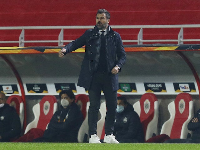 Royal Antwerp head coach Ivan Leko pictured on November 5, 2020