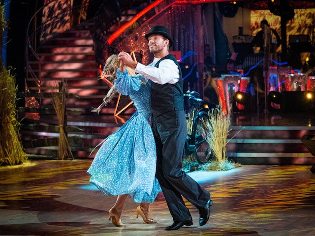 JJ Chalmers and Amy Dowden on Strictly Come Dancing week three on November 7, 2020