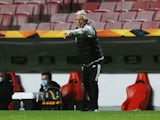 Benfica head coach Jorge Jesus pictured on November 5, 2020
