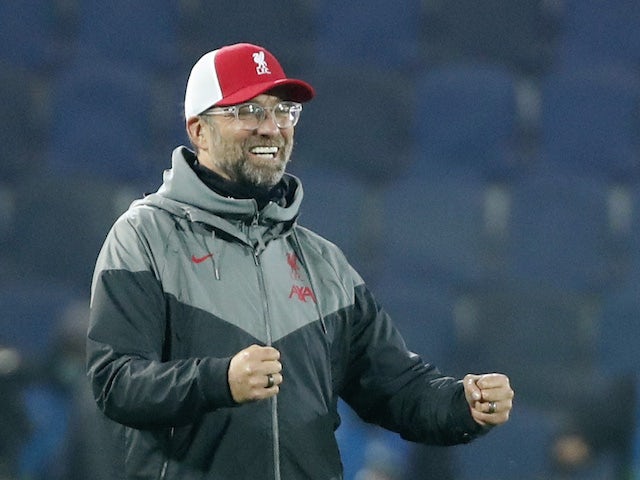Liverpool manager Jurgen Klopp pictured on November 3, 2020