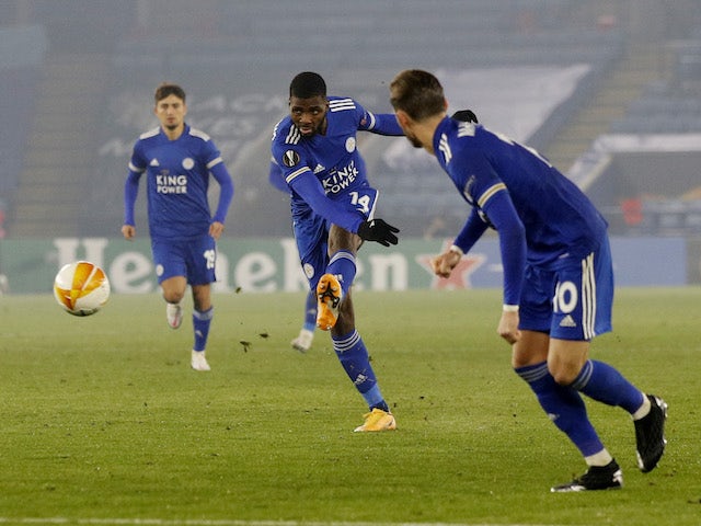 Kelechi Iheanacho nets double as Leicester put four goals past Braga