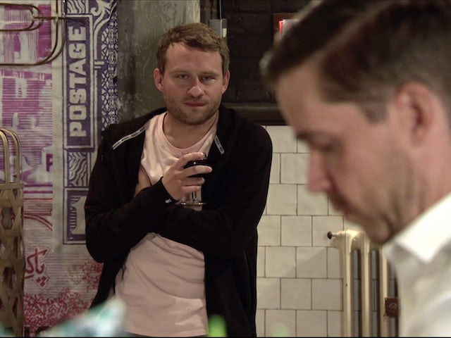 Paul on the second episode of Coronation Street on November 9, 2020