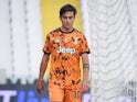 Paulo Dybala in action for Juventus on November 1, 2020