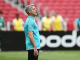 Coritiba head coach Rodrigo Marques pictured on November 8, 2020