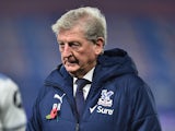 Crystal Palace manager Roy Hodgson pictured on November 7, 2020
