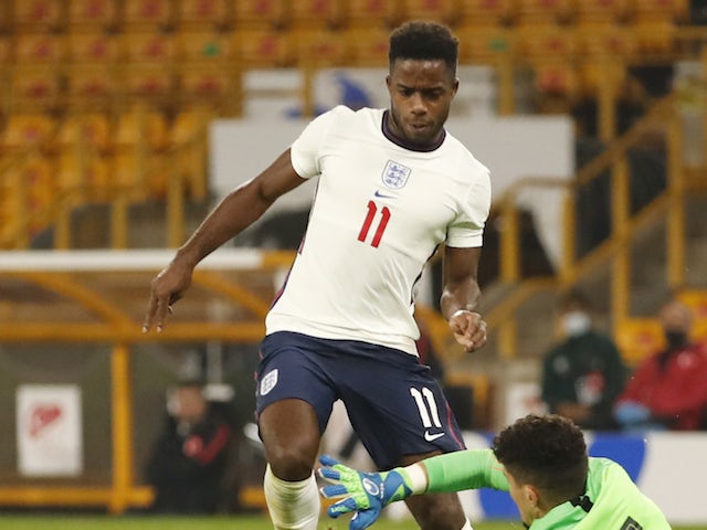 Ryan Sessegnon pictured for England Under-21s in October 2020