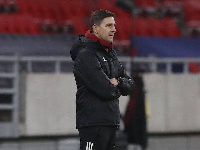 Serbia head coach Aleksandar Jankovic pictured on November 15, 2020