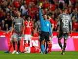 Braga's David Carmo in action against Benfica in the Primeira Liga on February 15, 2020