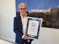 Bill Roache receives his Guinness World Records certificate