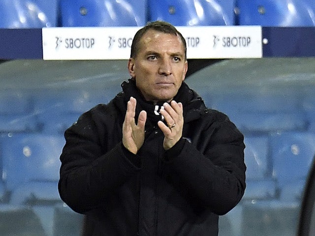 Leicester City manager Brendan Rodgers pictured in November 2020