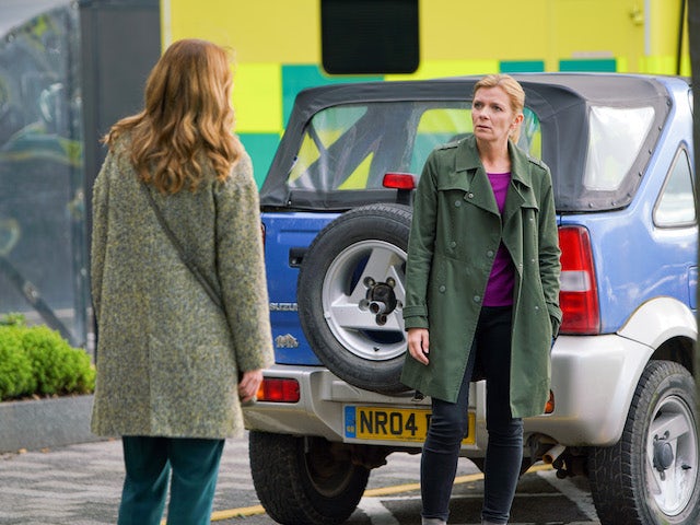 Leanne and Toyah on the second episode of Coronation Street on November 23, 2020
