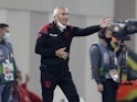 Albania manager Edoardo Reja pictured on November 15, 2020