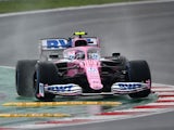 Lance Stroll pictured during qualifying for the Turkish Grand Prix on November 14, 2020