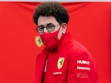 Ferrari's Mattia Binotto pictured in August 2020