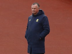 Stoke City manager Michael O'Neill pictured in October 2020