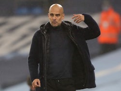 Manchester City manager Pep Guardiola pictured on November 8, 2020