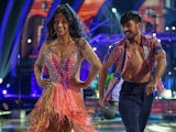 Ranvir Singh and Giovanni Pernice on week four of Strictly Come Dancing on November 14, 2020