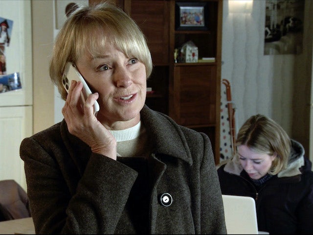 Sally on the second episode of Coronation Street on November 30, 2020