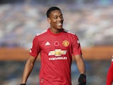 Manchester United forward Anthony Martial pictured in November 2020
