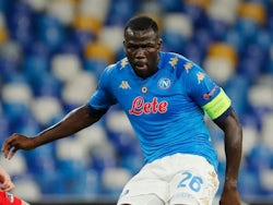 Napoli defender Kalidou Koulibaly pictured in October 2020