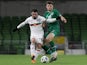 Republic of Ireland's Dara O'Shea in action with Bulgaria's Galin Ivanov in the UEFA Nations League on November 18, 2020