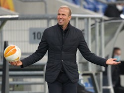 Hoffenheim manager Sebastian Hoeness pictured in November 2020