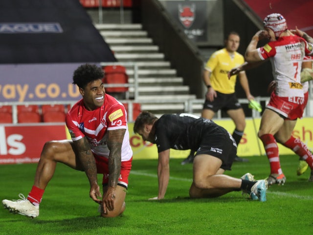 Result: Kevin Naiqama hat-trick propels St Helens to Super League Grand Final