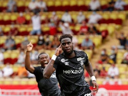 Boulaye Dia pictured for Reims in August 2020