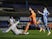 Coventry City's Tyler Walker scores against Cardiff City in the Championship on November 25, 2020