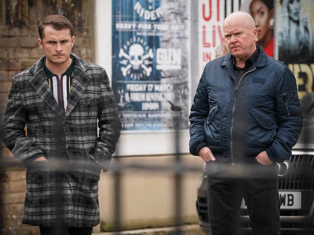 Ben and Phil on EastEnders on December 14, 2020