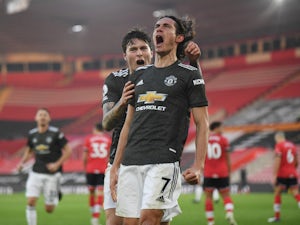 Cavani brace helps Man United to comeback victory at Southampton