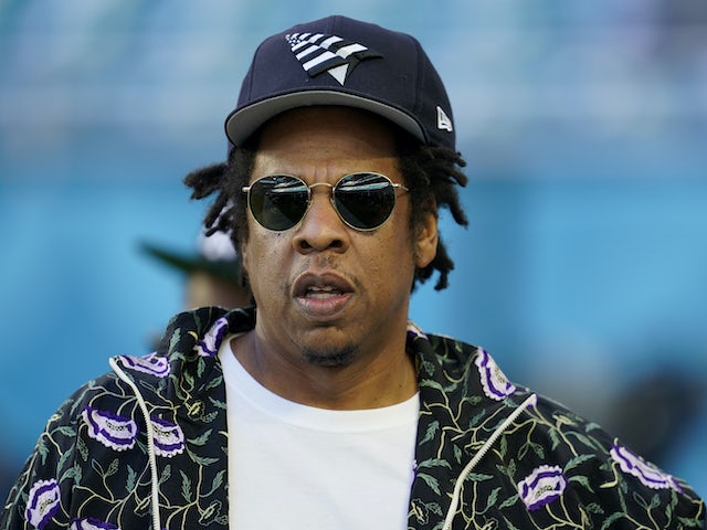 Jay-Z pictured on February 2, 2020