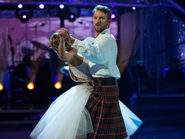 JJ Chalmers and Amy Dowden on Strictly Come Dancing week six
