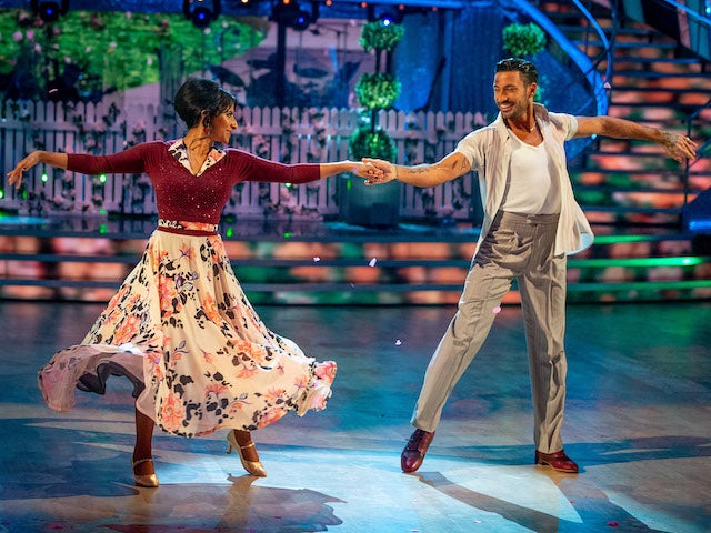 Ranvir Singh and Giovanni Pernice on Strictly Come Dancing week six