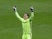 Reading goalkeeper Rafael celebrates after his side score against Bristol City in the Championship on November 28, 2020