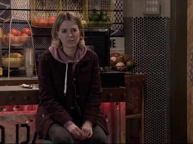 Abi on the first episode of Coronation Street on December 16, 2020