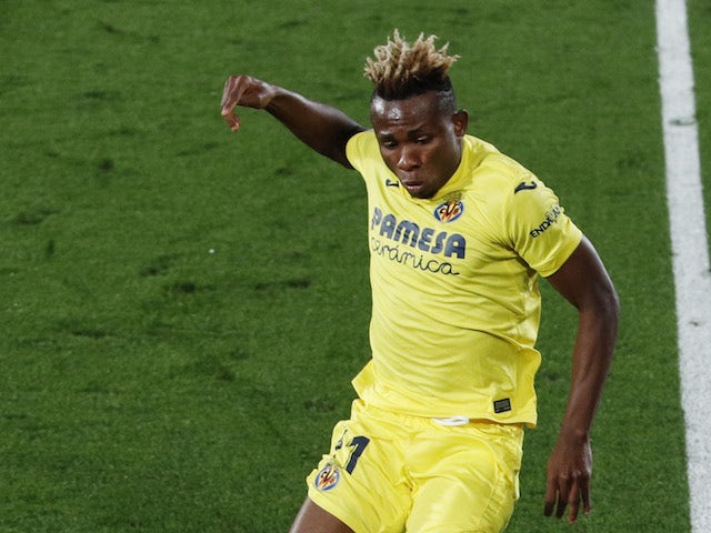 Villarreal's Samuel Chukwueze pictured in November 2020