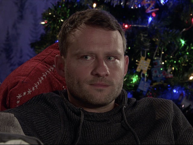 Paul on the first episode of Coronation Street on December 16, 2020